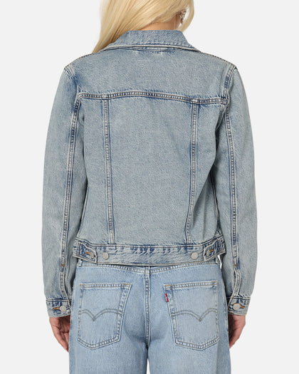Levi Strauss And Co Women's Original Trucker Jacket Blue