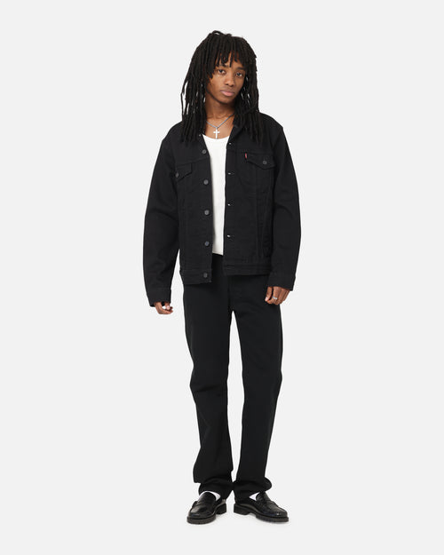 Levi Strauss And Co Denim Trucker Jacket Black