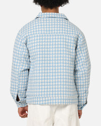 XXIII Waffle Jacket Blue Check