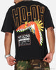 The Pokémon Collection By 73Studio Ho-Oh T-Shirt Black Acidwash