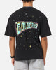 73Studio Marvel Fantastic Four Galactus Universe T-Shirt Black Acidwash