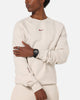 Nike Nocta Fleece Crewneck Lt Orewood Brown