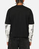 Saint Morta Crossbearer Layer Long Sleeve T-Shirt Vintage Black
