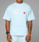 Loiter Hybrid Premium T-Shirt Light Blue