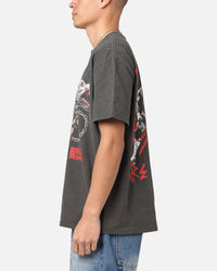 Culture Kings X WWE Bron Breaker Heavy T-Shirt Black Wash