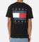 Tommy Jeans Regular Flag Graphic T-Shirt Black