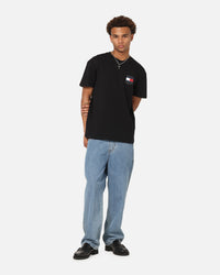 Tommy Jeans Regular Flag Graphic T-Shirt Black