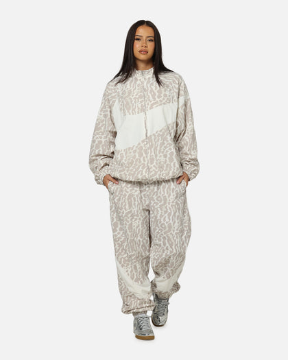 Nike Women's Sportswear Woven Printed Jacket Leopard/White