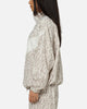 Nike Women's Sportswear Woven Printed Jacket Leopard/White