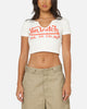Von Dutch Women's Cropped T-Shirt White
