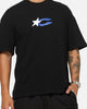 Carre Star Mark T-Shirt Black