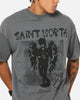 Saint Morta Punk Tour T-Shirt Washed Charcoal