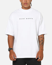 Saint Morta Conviction Mock Neck T-Shirt White