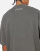 Saint Morta Vigil Mock Neck T-Shirt Washed Charcoal