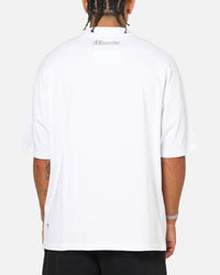 Saint Morta Vigil Mock Neck T-Shirt White