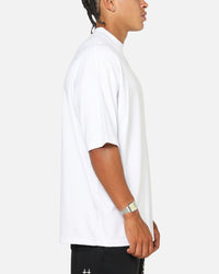 Saint Morta Vigil Mock Neck T-Shirt White