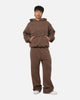 Carre Prime Hoodie Washed Brown