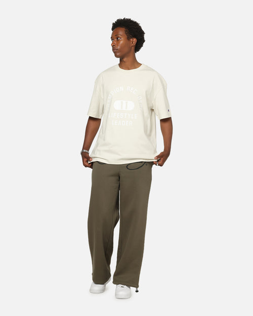 Champion Heritage Flocked Graphic T-Shirt Ivory