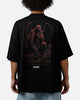 Saint Morta Divine Duty Mock Neck T-Shirt Black
