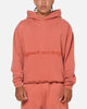 Saint Morta Apocalypse Boxy Hoodie Washed Burnt Orange