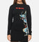 Ed Hardy Women's Dragon Long Sleeve Mini Dress Black