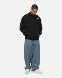Bleacher Athletic New Zealand Warriors NRL Midweight Spray Jacket Black