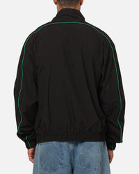 Bleacher Athletic New Zealand Warriors NRL Midweight Spray Jacket Black