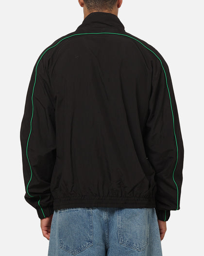 Bleacher Athletic New Zealand Warriors NRL Midweight Spray Jacket Black