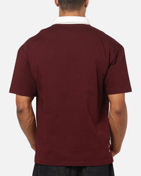 Vouseti Rugby Polo T-Shirt Dark Plum