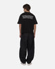 S Double Country Text Heavy Weight T-Shirt Black