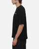 S Double Country Text Heavy Weight T-Shirt Black