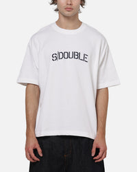 S Double Stencil Heavy Weight T-Shirt White