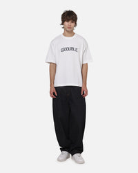 S Double Stencil Heavy Weight T-Shirt White
