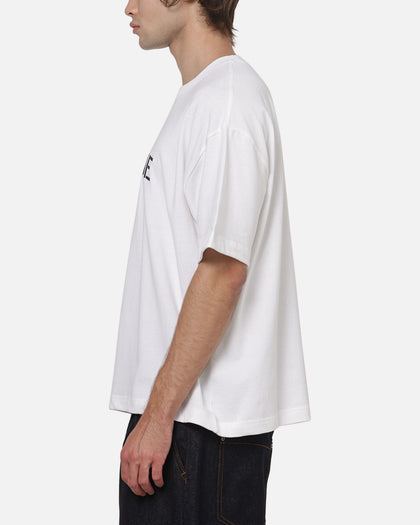 S Double Stencil Heavy Weight T-Shirt White