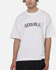 S Double Stencil Heavy Weight T-Shirt White