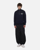 S Double Team Knit Quarter Zip Crewneck Navy