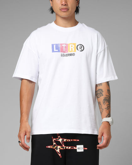 Loiter 98 Union T-Shirt White