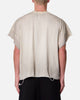 MNML Tattered Cut Off T-Shirt Off White