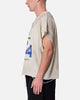MNML Tattered Cut Off T-Shirt Off White