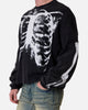 MNML X-Ray Thermal Long Sleeve T-Shirt Black