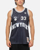 Mitchell & Ness New York Knicks Patrick Ewing #33 Playoff Energy Swingman Jersey Navy