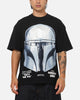 73Studio Star Wars Stand Off Glitter T-Shirt Black Acidwash
