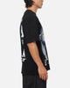 73Studio Star Wars Stand Off Glitter T-Shirt Black Acidwash