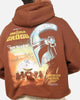 73Studio Star Wars Mandolorian Poster Hoodie Washed Brown