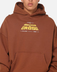 73Studio Star Wars Mandolorian Poster Hoodie Washed Brown