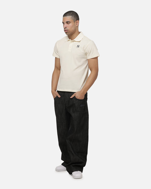 Majestic Athletic New York Yankees Baby Fit Polo T-Shirt Butter