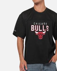 Mitchell & Ness Chicago Bulls Basketball Mesh T-Shirt Black
