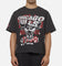 Mitchell & Ness Chicago Bulls Overprint T-Shirt Washed Black
