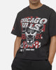 Mitchell & Ness Chicago Bulls Overprint T-Shirt Washed Black