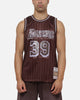Mitchell & Ness Los Angeles Lakers Dwight Howard #39 Overprint Swingman Jersey Dark Oak